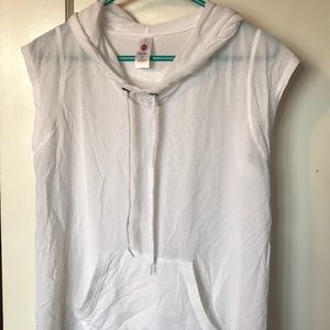 Soybu hooded sleeveless top
